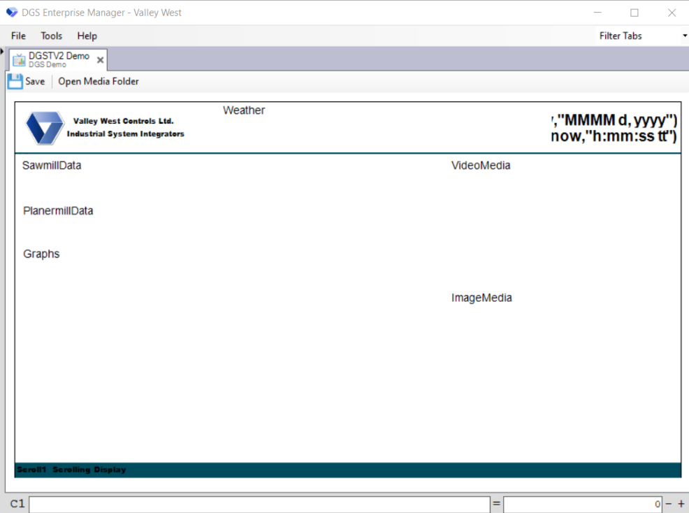 DGSTV Content Editor