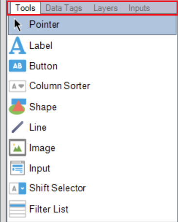 Input Tools Section