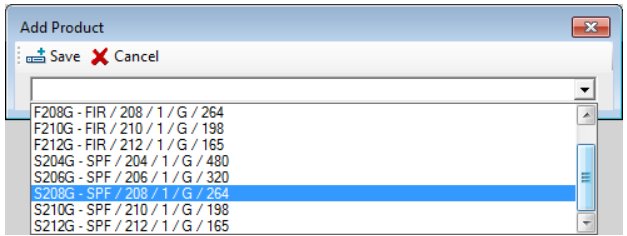 Transfer In Tab Select Product